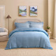 Покривало Lotus Home - Larna muslin blue 200*220