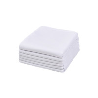 Набір столових серветок Iris Home - Білий сатин класік 40*40 (6 од)