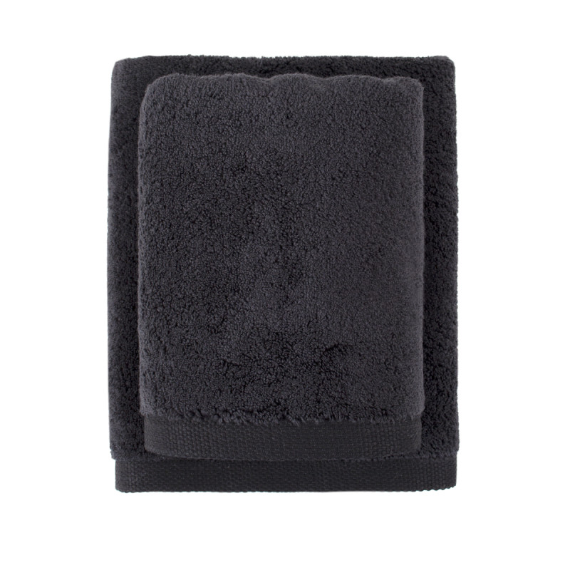 Рушник Lotus Home Готель Premium - Microcotton Black 90*150 550 г/м²