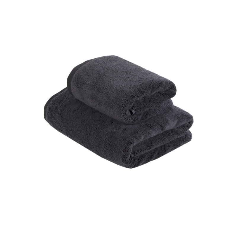 Рушник Lotus Home Готель Premium - Microcotton Black 90*150 550 г/м²