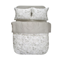 Постільна білизна сатин Lotus Home - Wesiya оливковий євро