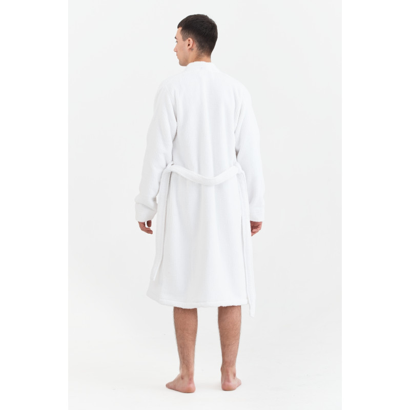Халат-кімоно Lotus Home - Bold white махровий XL