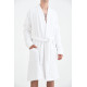 Халат-кімоно Lotus Home - Bold white махровий XL