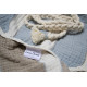 Халат Lotus Home - Milana muslin lead blue-khaki L/XL