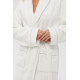 Халат махровий Lotus Home - Nella white S/M