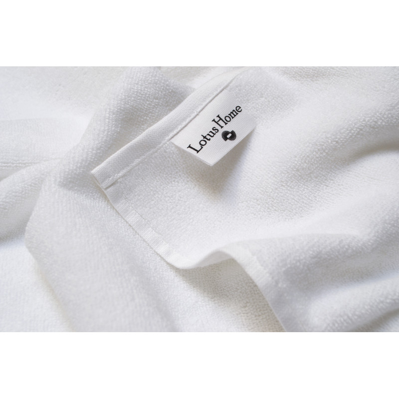 Рушник махровий Lotus Home - Total soft white білий 70*140 (20/2) 500 г/м²