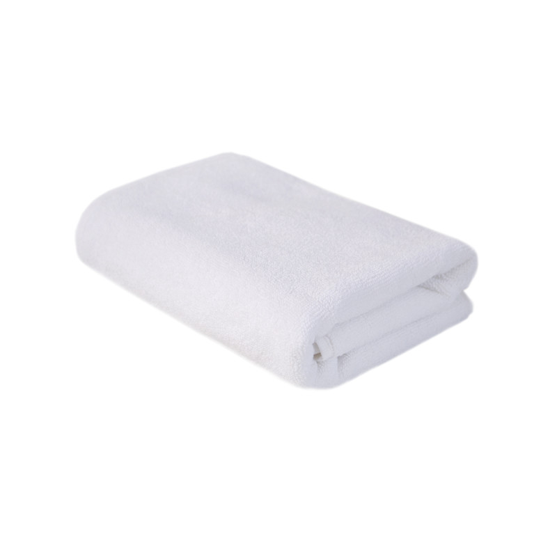 Рушник махровий Lotus Home - Total soft white білий 70*140 (20/2) 500 г/м²
