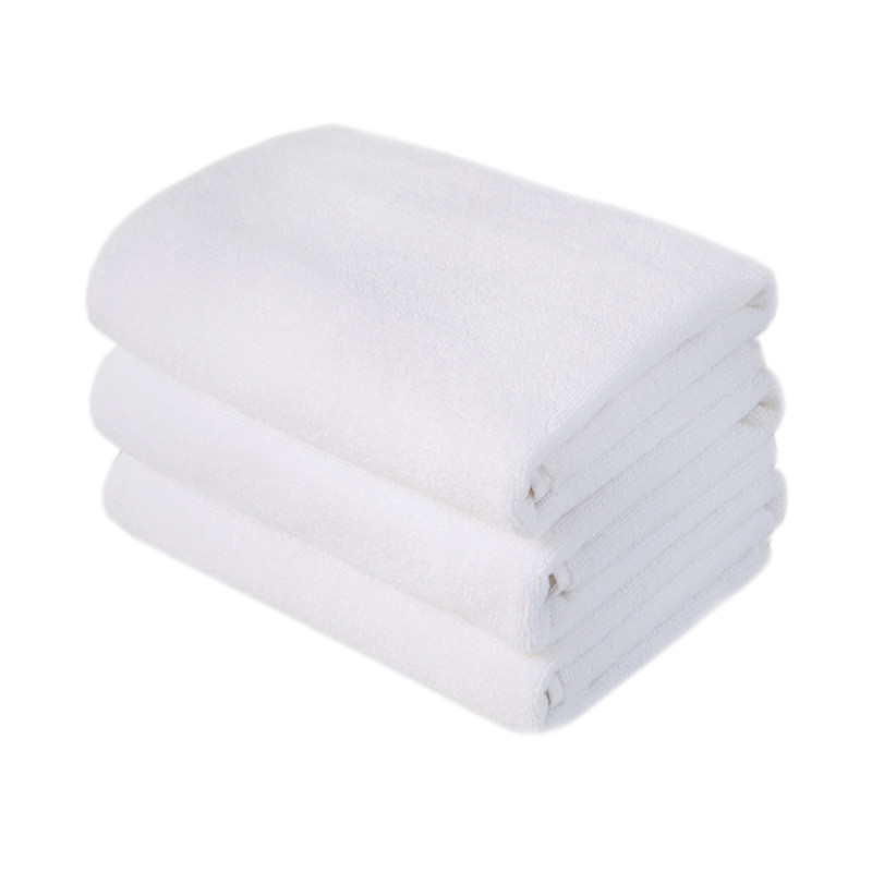 Рушник махровий Lotus Home - Total soft white білий 70*140 (20/2) 500 г/м²