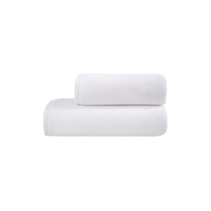 Рушник махровий Lotus Home - Total soft white білий 70*140 (20/2) 500 г/м²