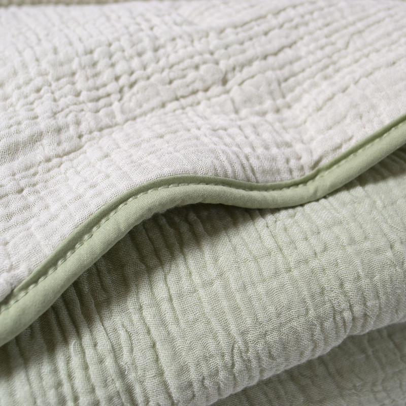 Покривало Lotus Home - Limas muslin roseda-sand dollar 245*245