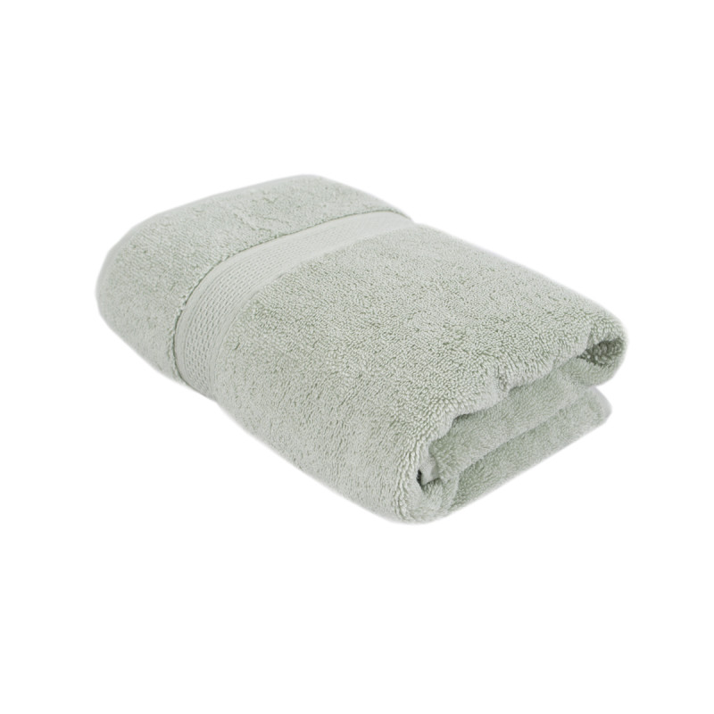 Рушник махровий Lotus Home - Grand soft twist green зелений 50*90
