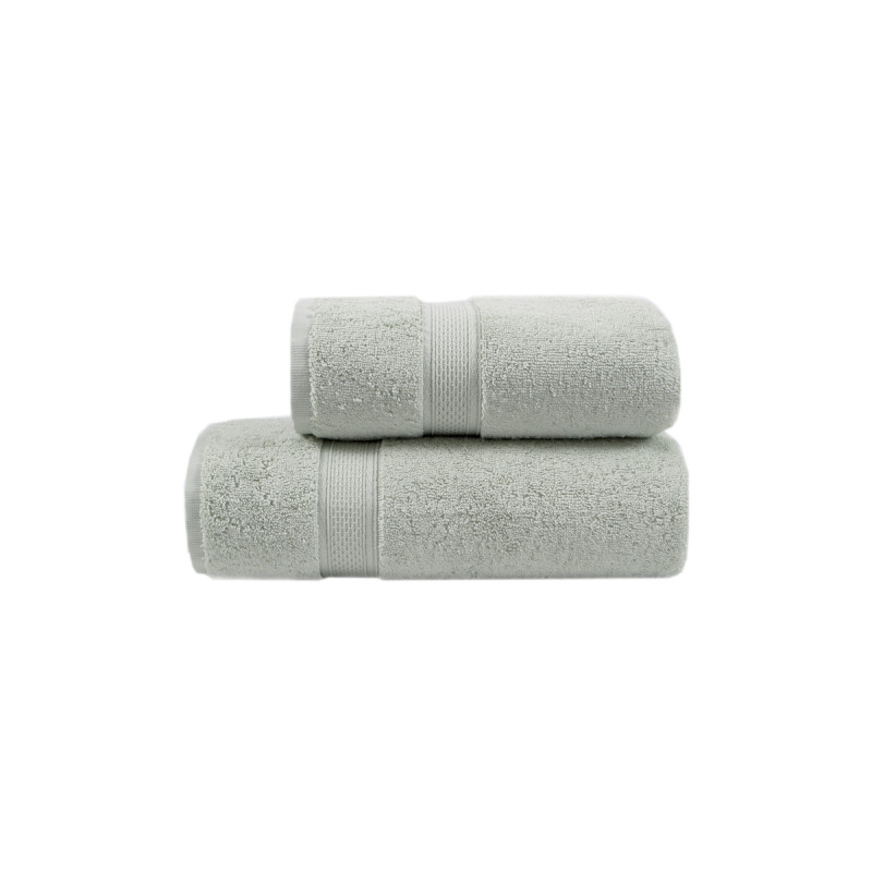 Рушник махровий Lotus Home - Grand soft twist green зелений 50*90