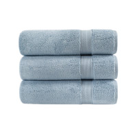 Рушник махровий Lotus Home - Grand soft twist blue блакитний  50*90