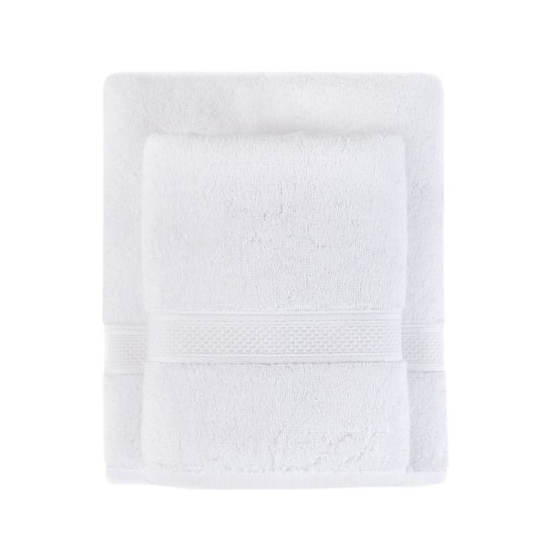 Рушник махровий Lotus Home - Grand soft twist white білий 90*150