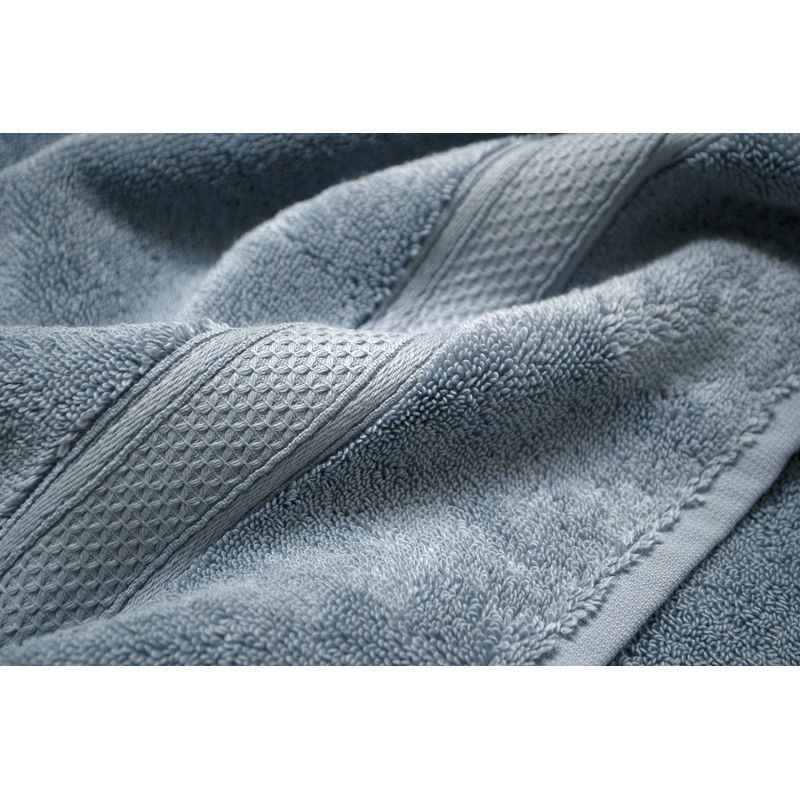 Рушник махровий Lotus Home - Grand soft twist denim денім 90*150