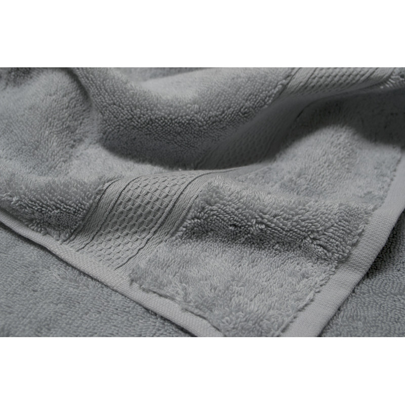 Рушник махровий Lotus Home - Grand soft twist grey сірий 90*150