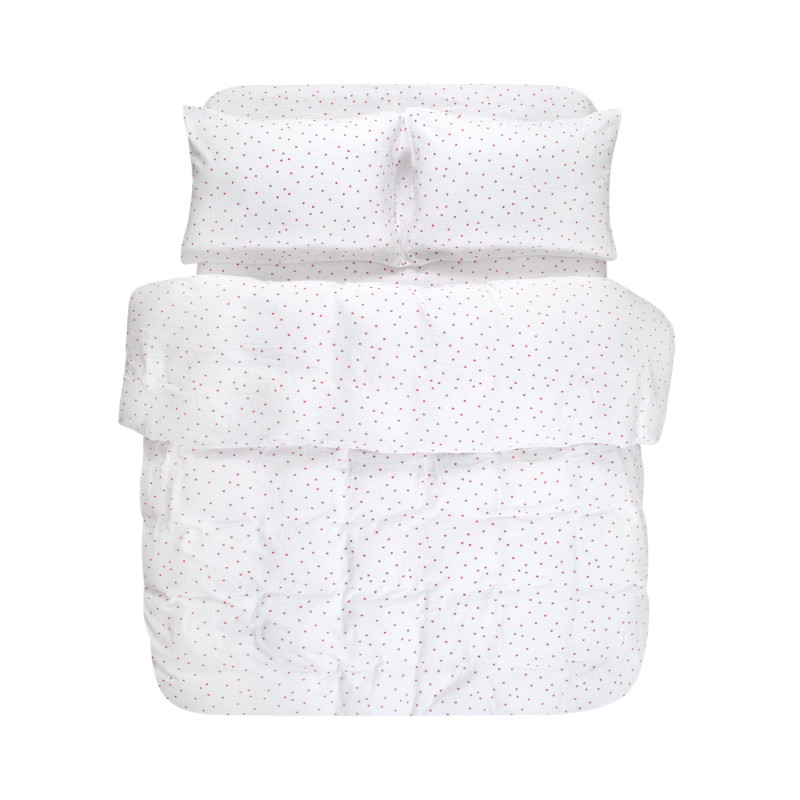 Постільна білизна muslin Lotus Home - Molly Heart євро