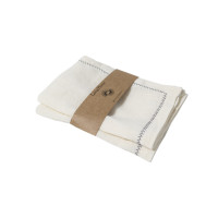 Набір столових серветок з льону Lotus Home - Benna off white 35*50 (2 од)