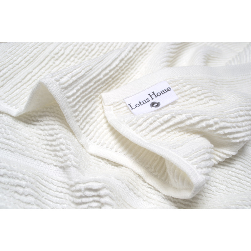 Рушник Lotus Home - Sophie off white молочний 90*150