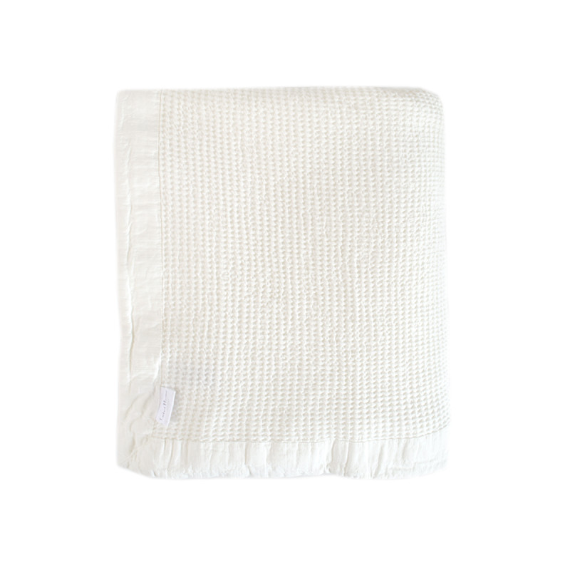 Покривало Lotus Home - Rius off white молочний 240*260
