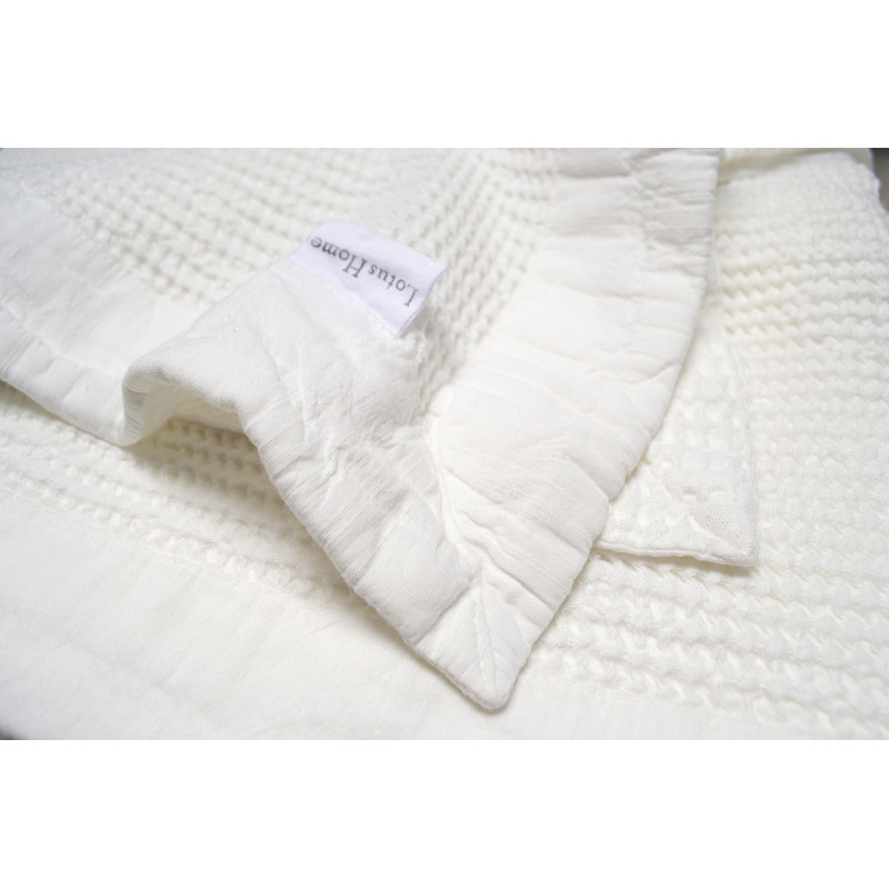 Покривало Lotus Home - Rius off white молочний 240*260