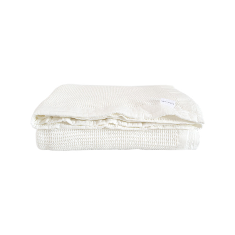 Покривало Lotus Home - Rius off white молочний 240*260