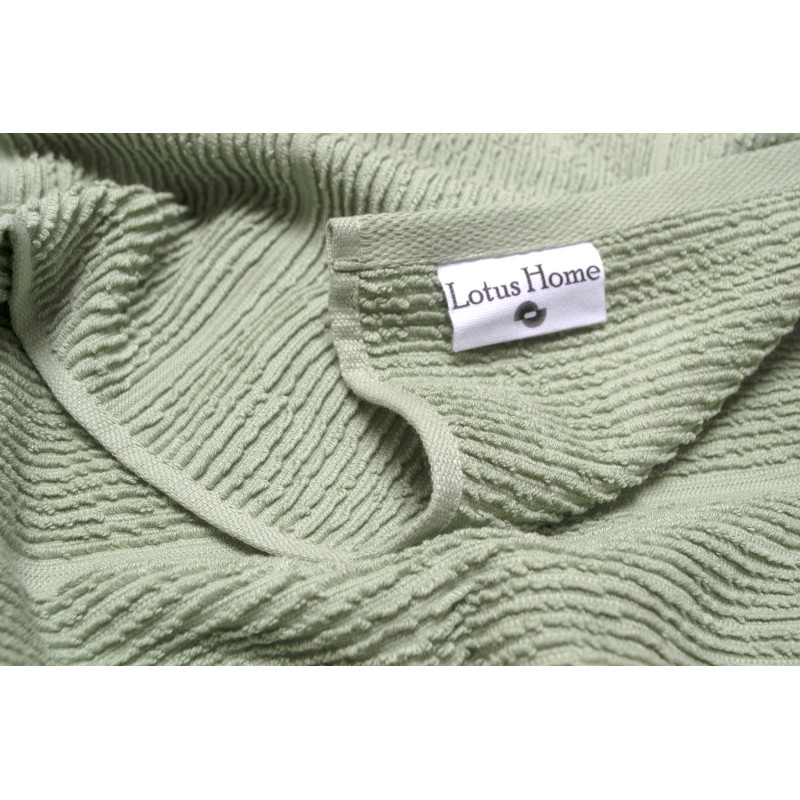 Рушник Lotus Home - Sophie sage green зелений 50*90