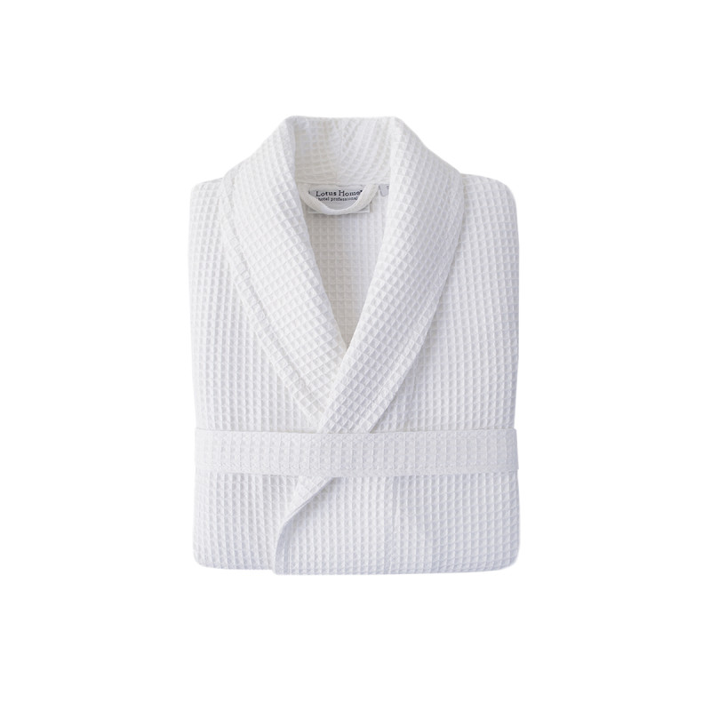 Халат Lotus Home - Waffle white 2XL