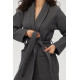 Халат Lotus Home - Waffle antrasit 4XL