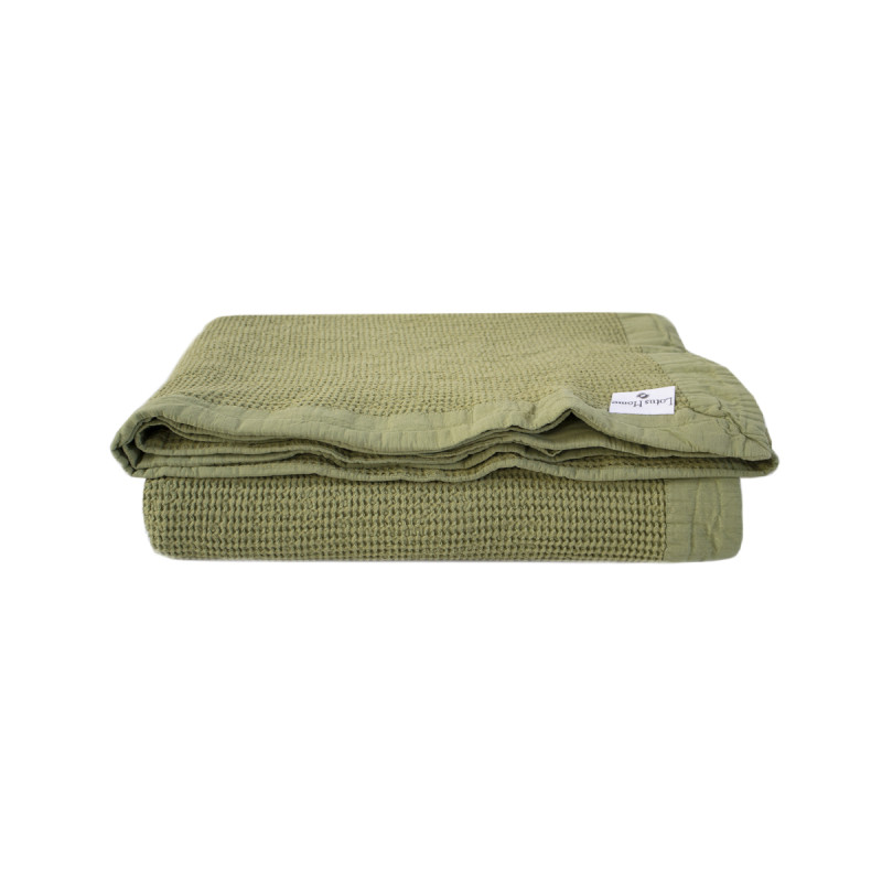 Покривало Lotus Home - Rius olive оливковий 240*260