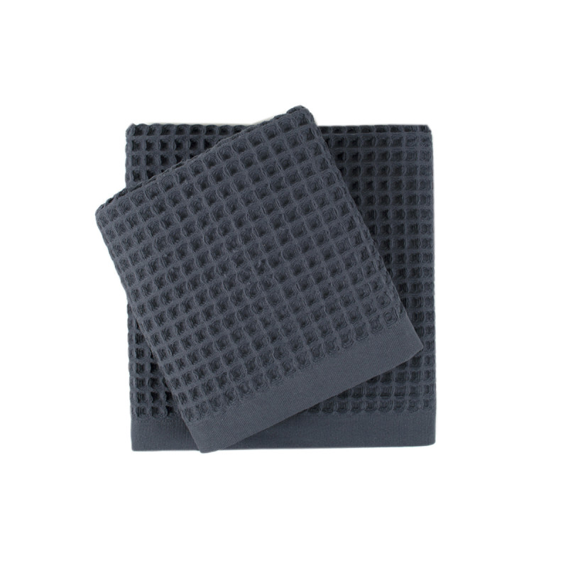Рушник Lotus Home - Waffle antrasit антрацит 50*90