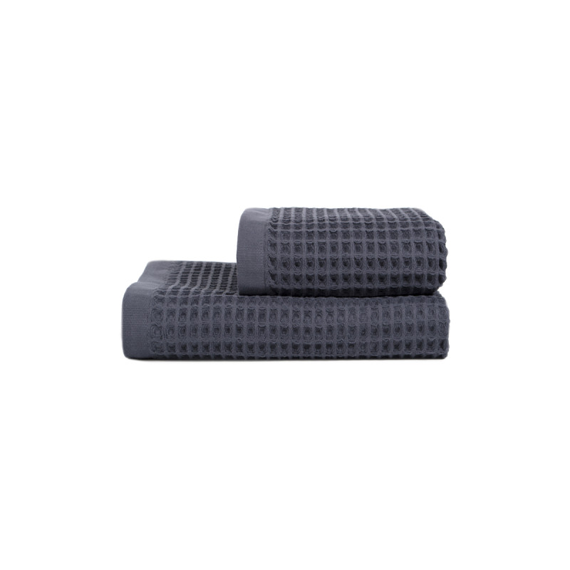 Рушник Lotus Home - Waffle antrasit антрацит 50*90