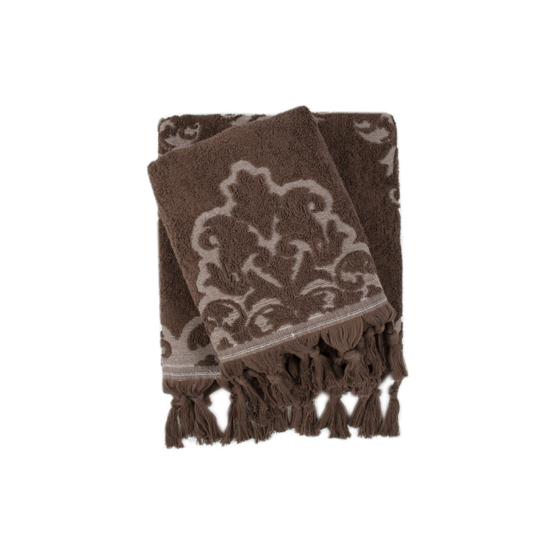 Рушник Irya Jakarli - Vintage kahve кавовий 50*90