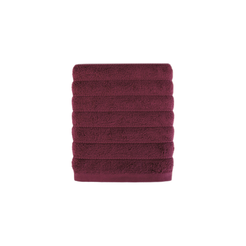Рушник Irya - Frizz microline bordo бордовий 90*150