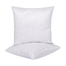 Подушка Iris Home 60*60 - Fiber 3D білий