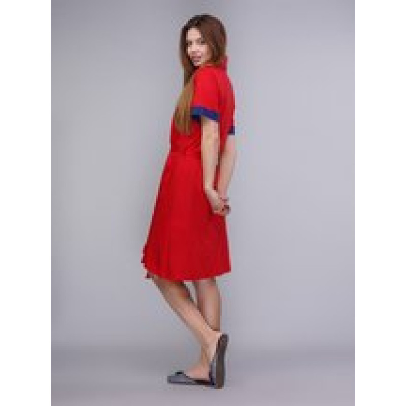Домашній одяг US Polo Assn - Халат+сарафан 15129 червоний, S