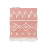 Плед мікроплюш Barine - Kilim orange 130*170