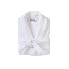Халат махровий Lotus Home - Basic Line white 2XL
