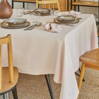 Скатертина Karaca Home - 4 Element Hava Su blush пудровий 160*240