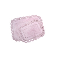 Набір килимків Irya - Anita pembe рожевий 60*90+40*60