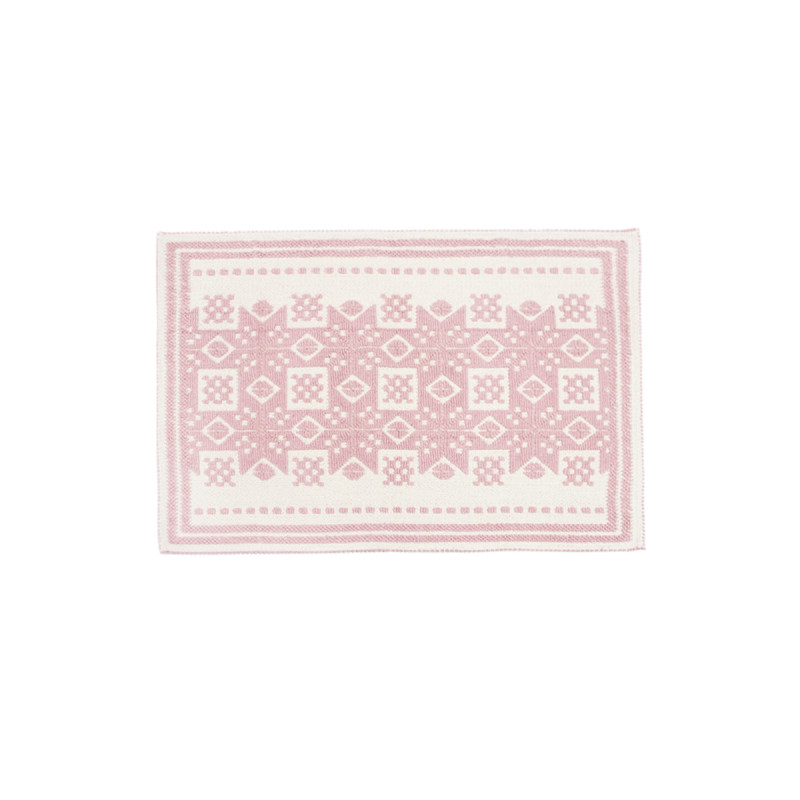 Набір килимків Irya - Palmed pudra пудра 60*90+40*60