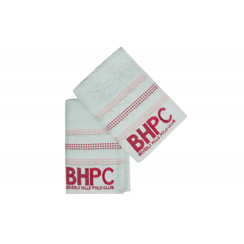 Набір рушників Beverly Hills Polo Club - 355BHP1452 Botanik Mint 70*140