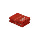 Набір рушників Beverly Hills Polo Club - 355BHP1604 Botanik Brick Red 50*90+70*140