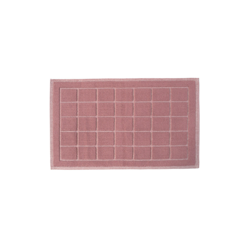 Набір килимків Karaca Home - Kelly Quatro murdum сливовий 50*80+50*40