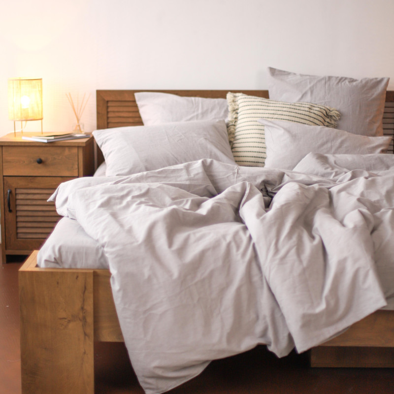 Комплект постільної білизни Viluta Євро Варена бавовна Wash 37