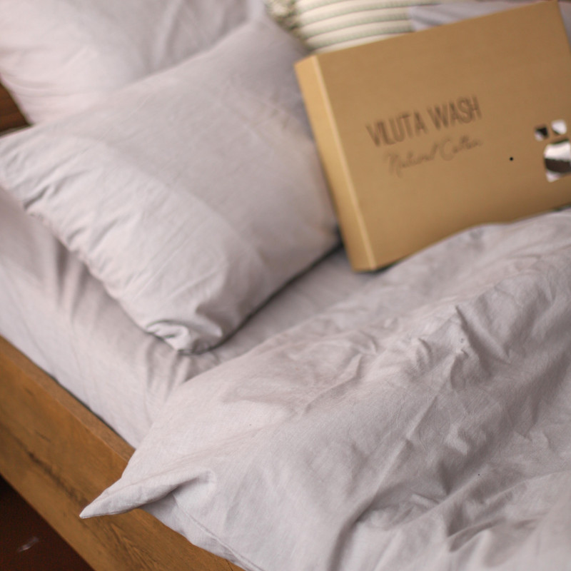 Комплект постільної білизни Viluta Сімейний Варена бавовна Wash 37