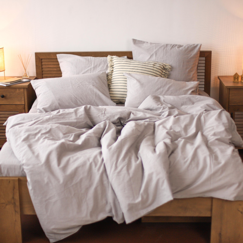 Комплект постільної білизни Viluta Двоспальний Варена бавовна Wash 37