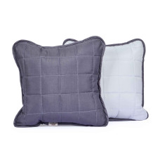 Подушка декоративна Вилюта Дует Графіт 40х40