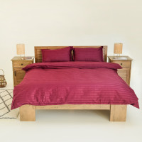 Комплект постільної білизни Tiare Сімейний Сатин Stripe 79