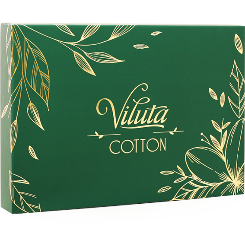 Комплект постільної білизни Viluta Євро Сатин Єгипетська бавовна 36